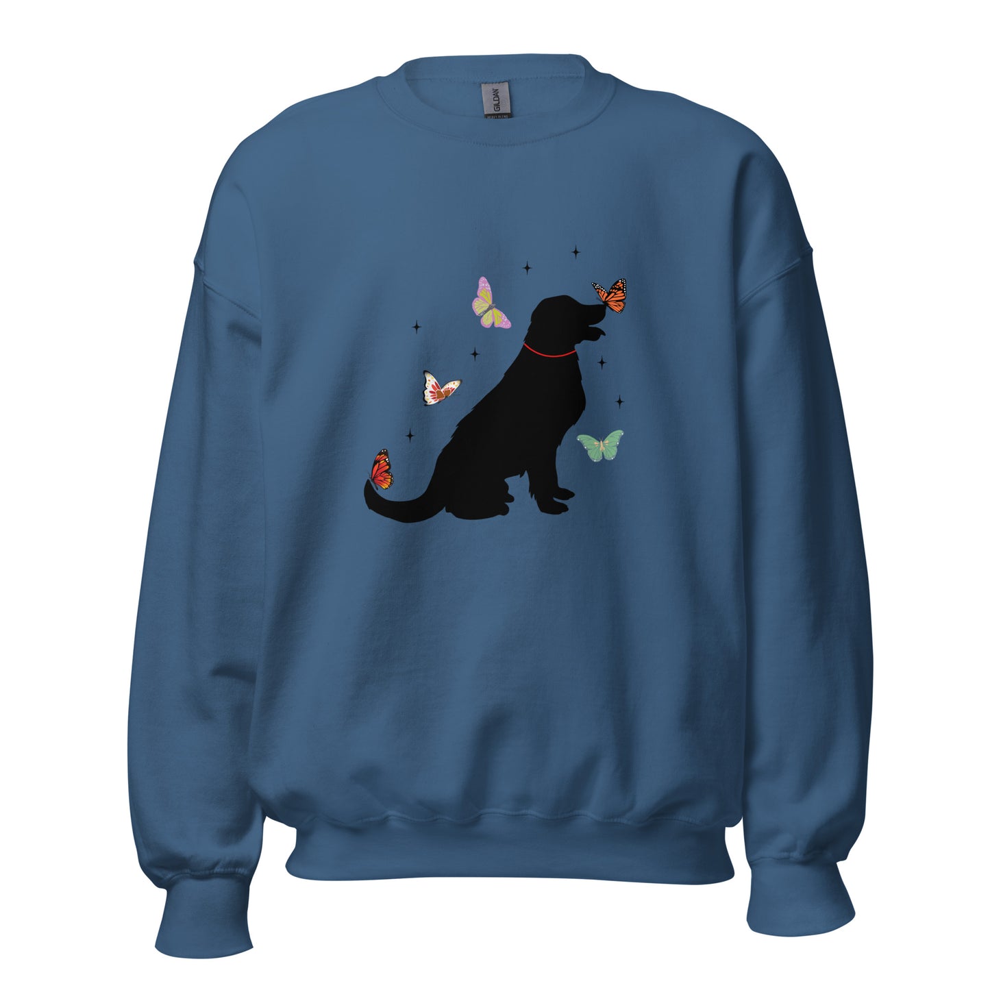 Lovely Labrador Butterflies Unisex Sweatshirt