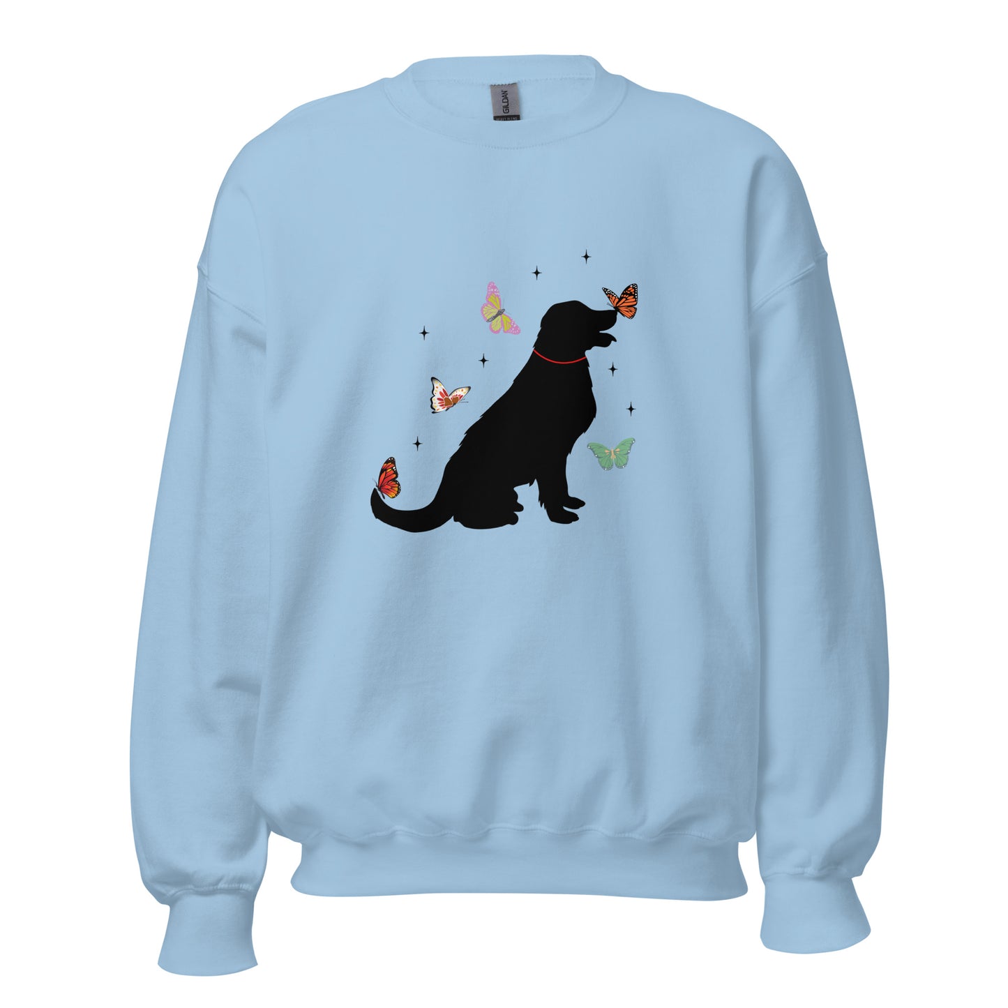 Lovely Labrador Butterflies Unisex Sweatshirt