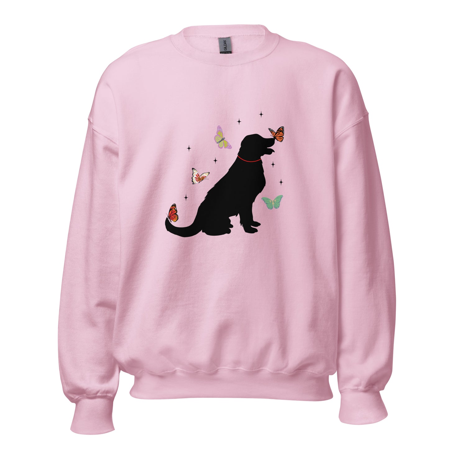Lovely Labrador Butterflies Unisex Sweatshirt