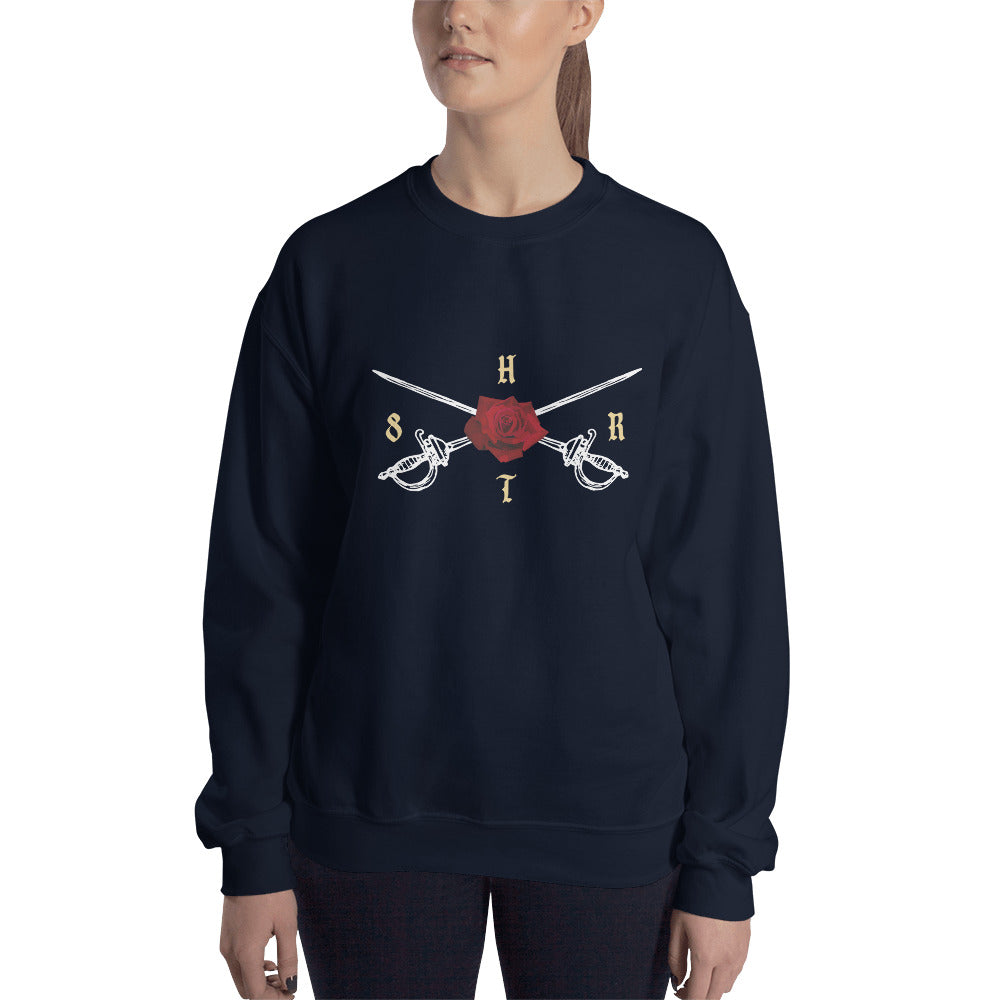 H8TR Crossed Swords Unisex Sweatshirt