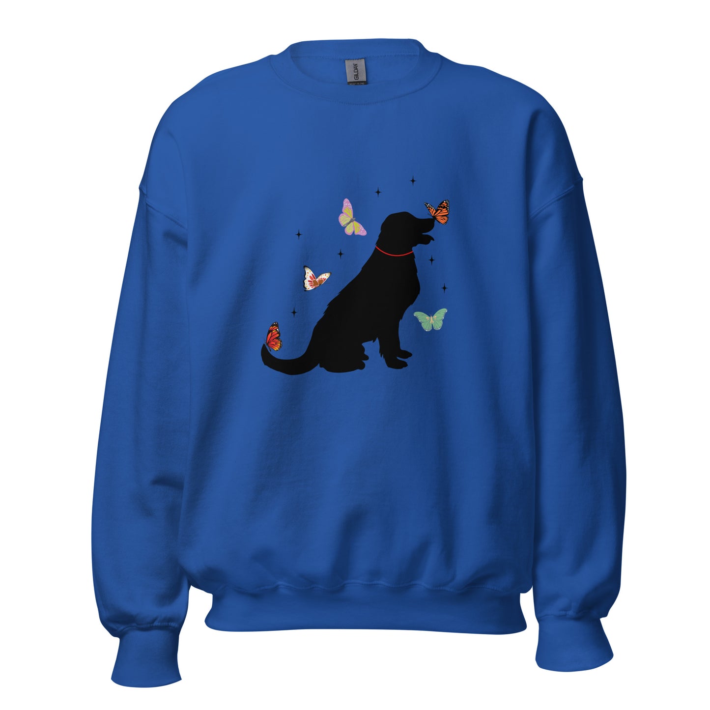 Lovely Labrador Butterflies Unisex Sweatshirt