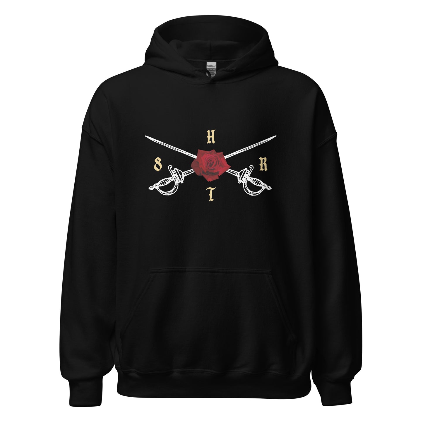 H8TR Crossed Swords Unisex Hoodie