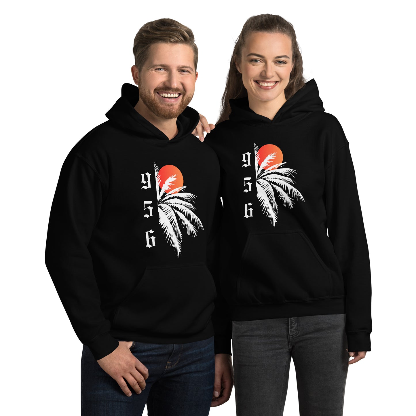 RGV 956 Palm Tree Sun Unisex Hoodie