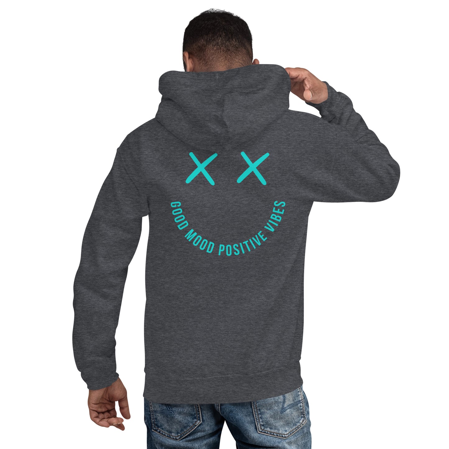 Good Mood Positive Vibes smiley Unisex Hoodie