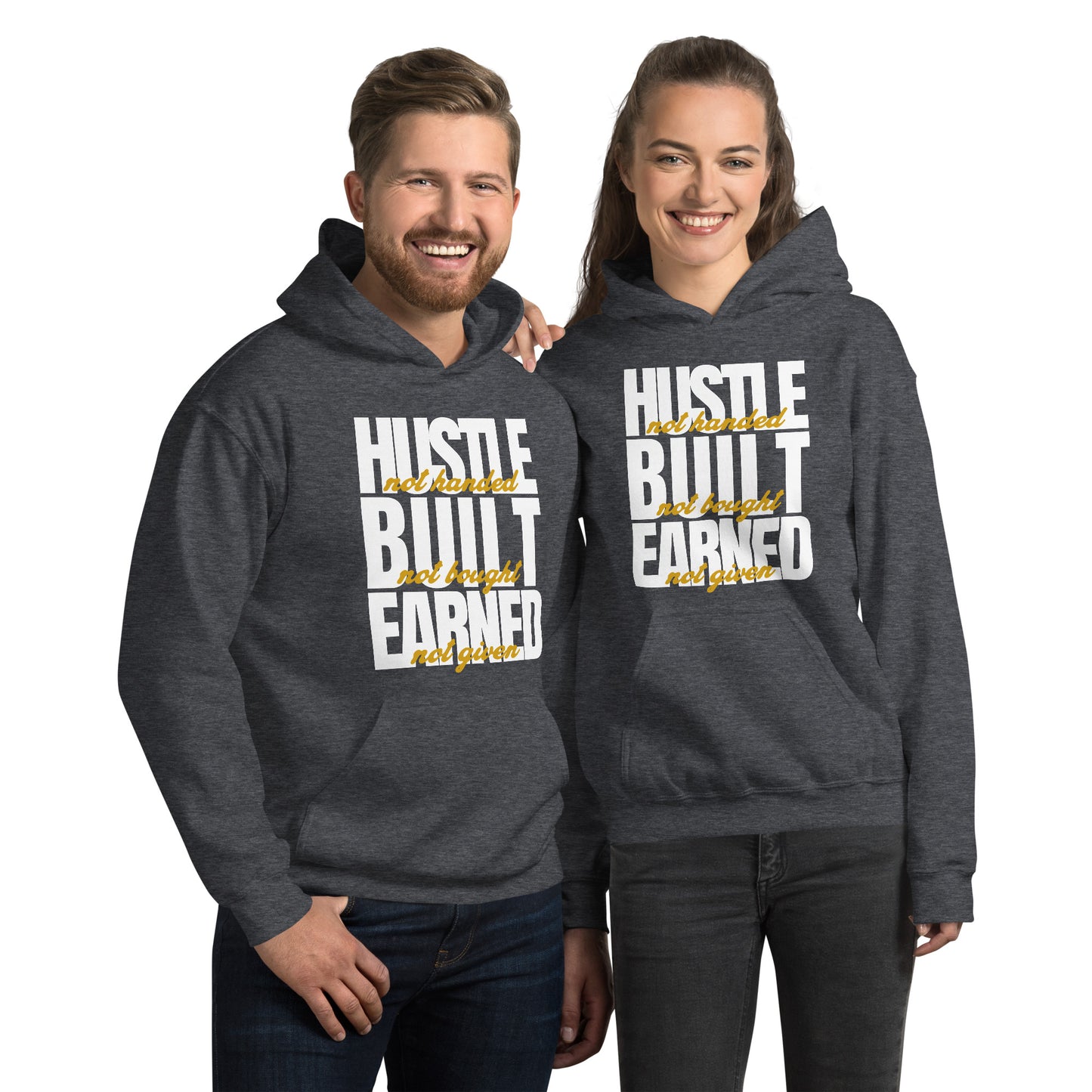 Hustle Built Earned Unisex Hoodie