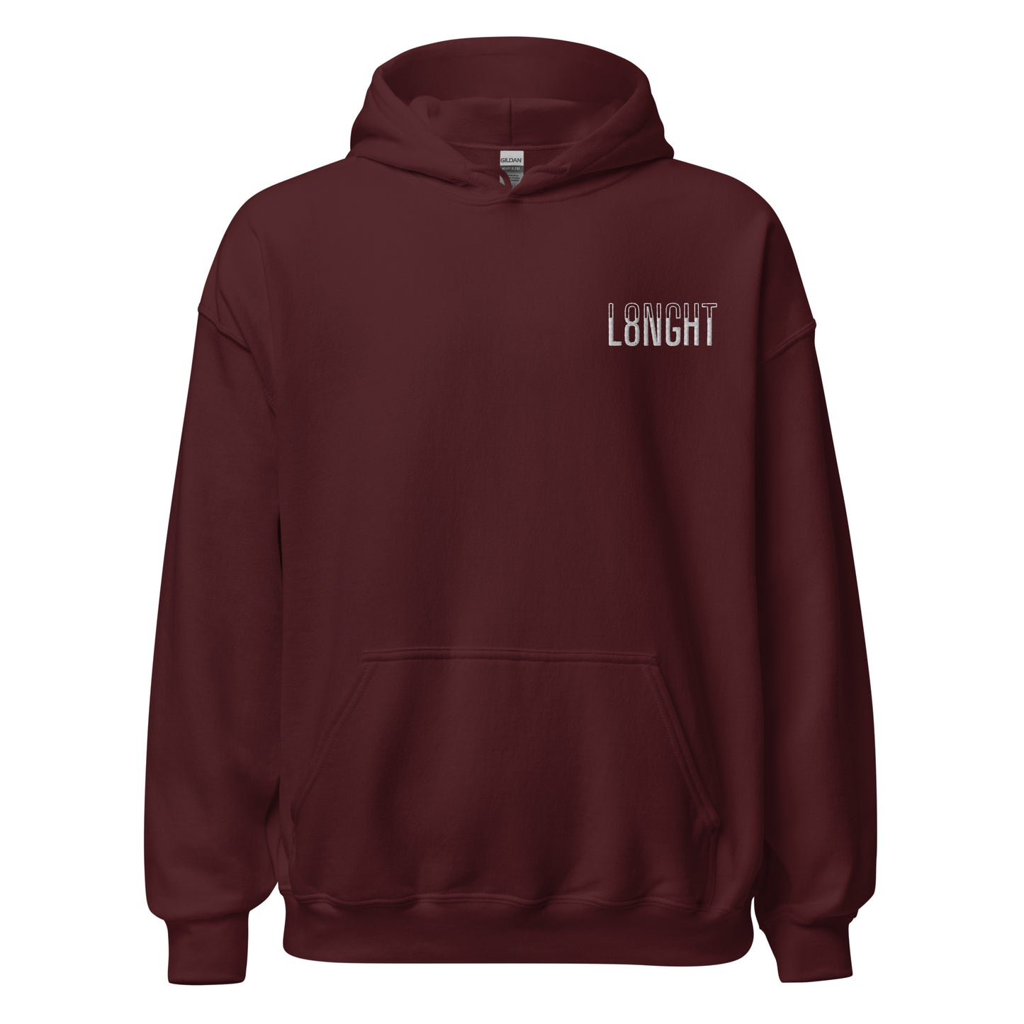 L8NGHT classic embroidered logo Unisex Hoodie