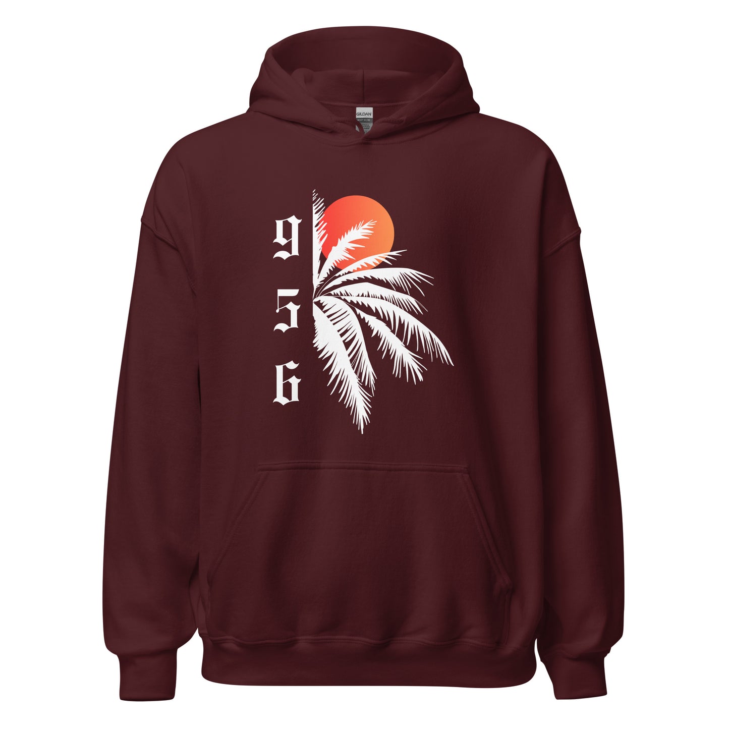 RGV 956 Palm Tree Sun Unisex Hoodie