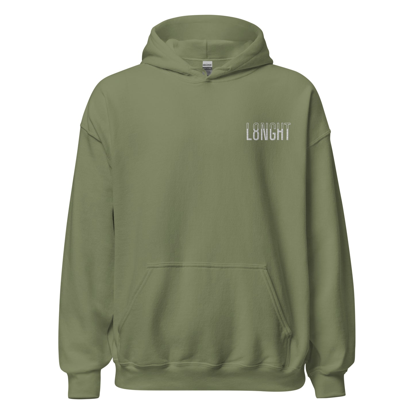 L8NGHT classic embroidered logo Unisex Hoodie