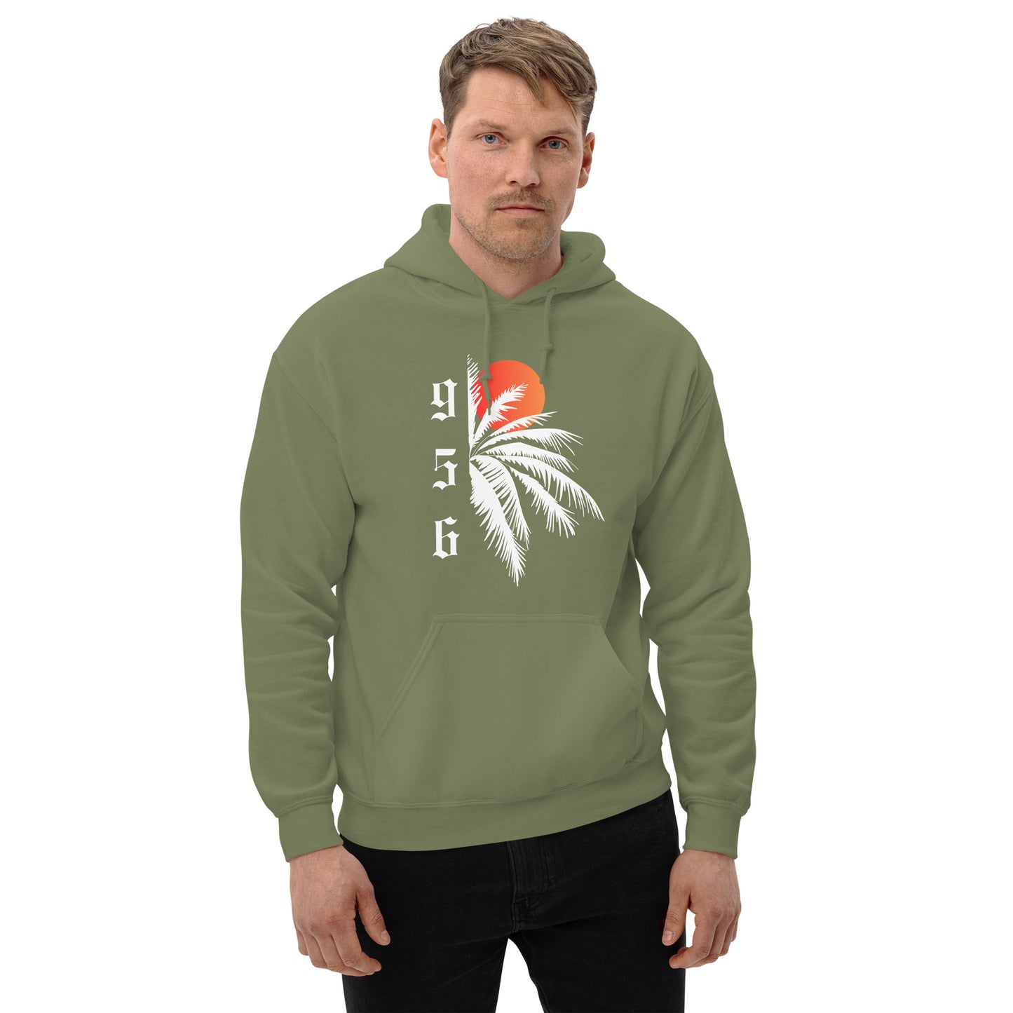RGV 956 Palm Tree Sun Unisex Hoodie