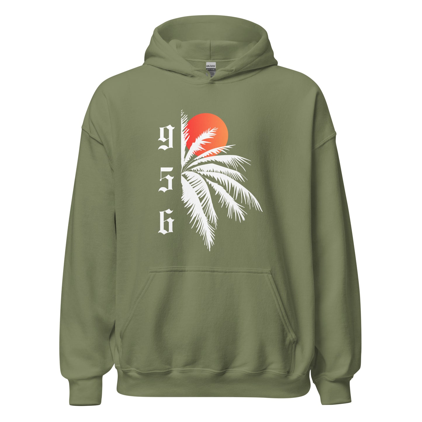 RGV 956 Palm Tree Sun Unisex Hoodie
