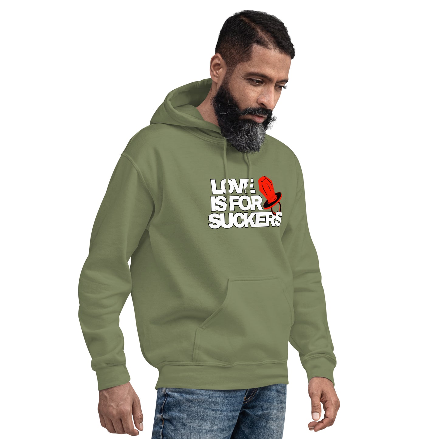 Love is for SUCKERS Unisex Hoodie