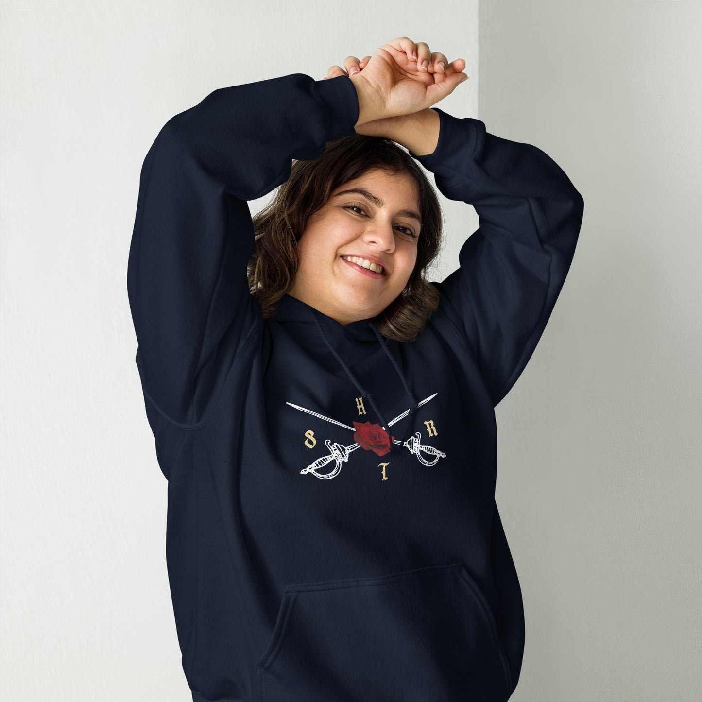 H8TR Crossed Swords Unisex Hoodie