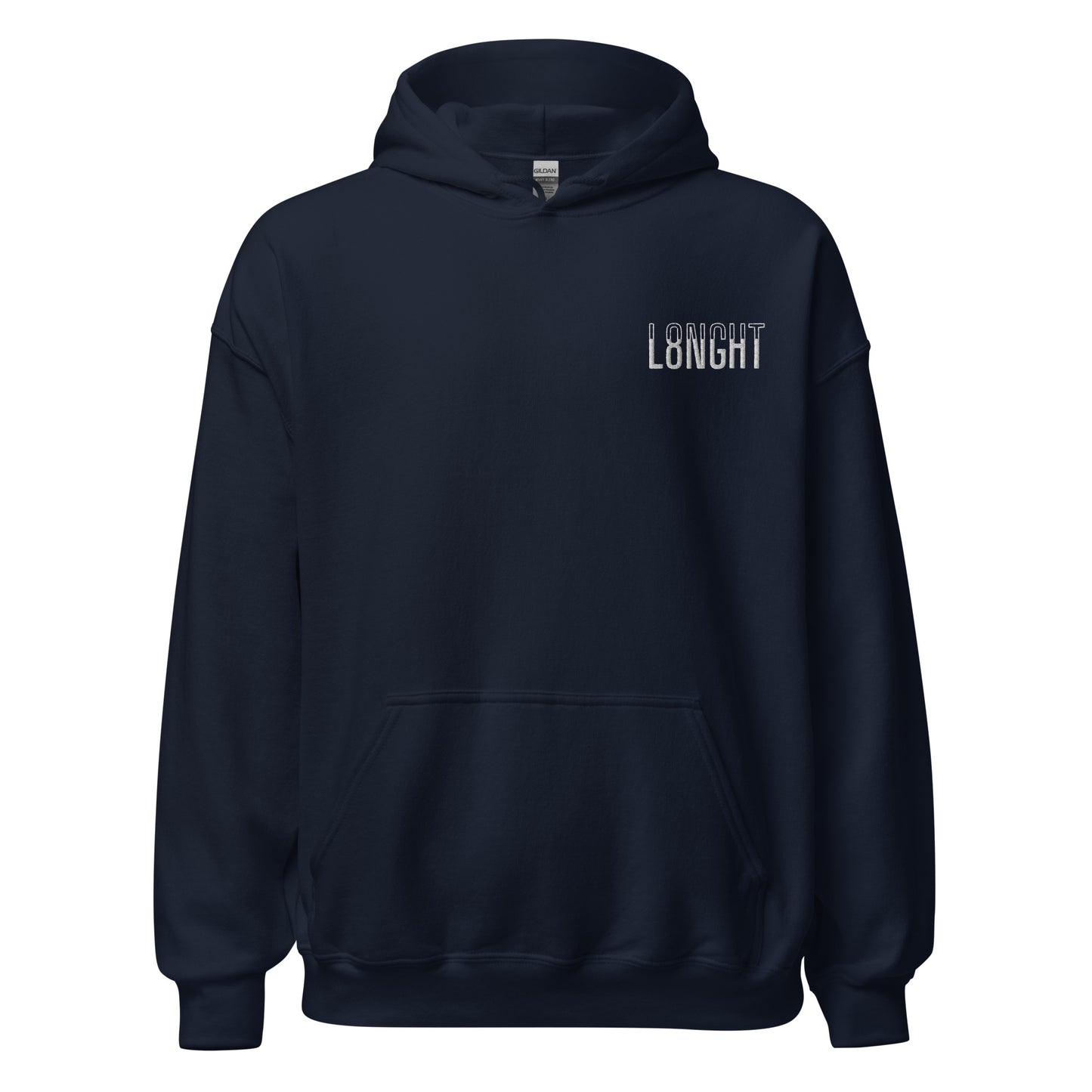 L8NGHT classic embroidered logo Unisex Hoodie