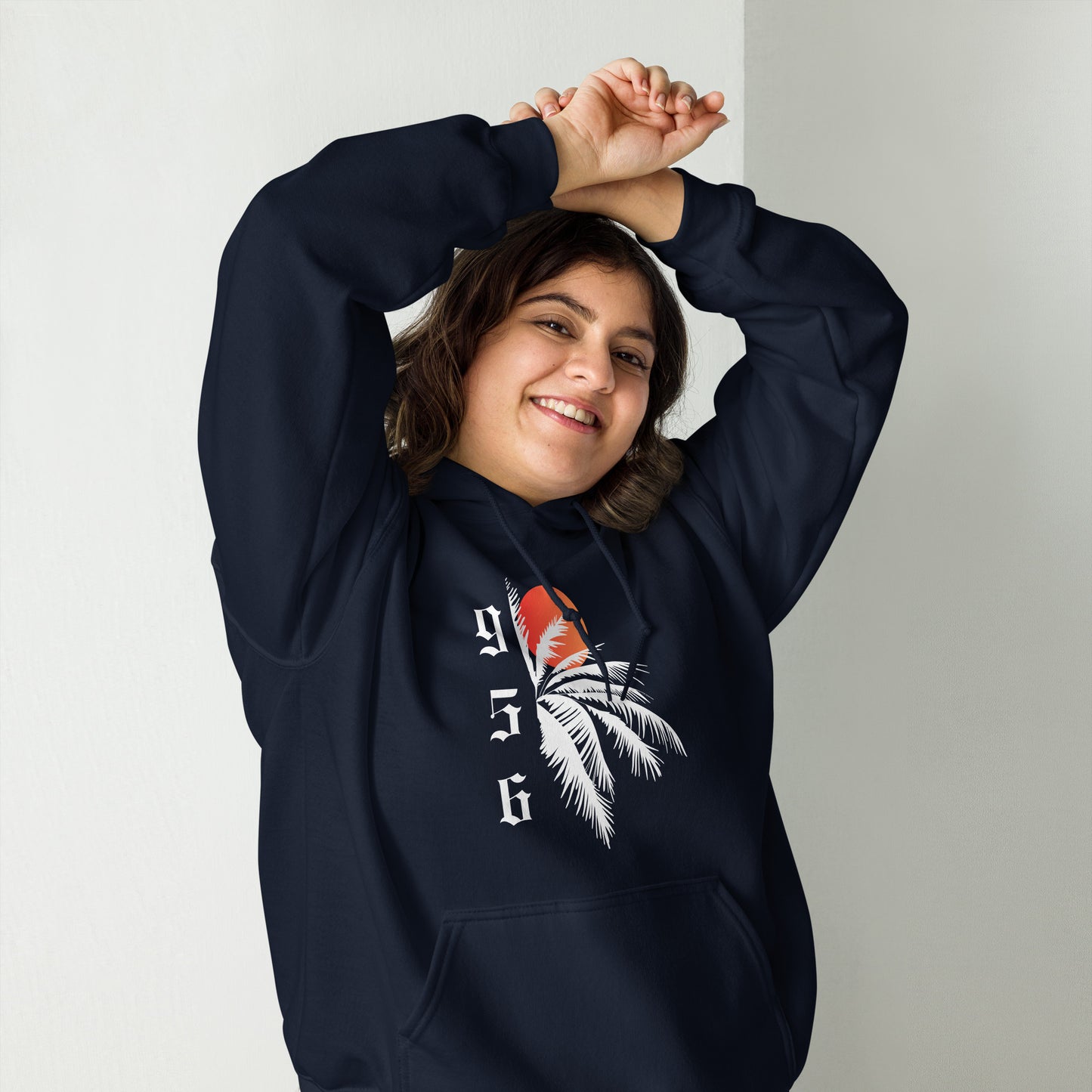 RGV 956 Palm Tree Sun Unisex Hoodie