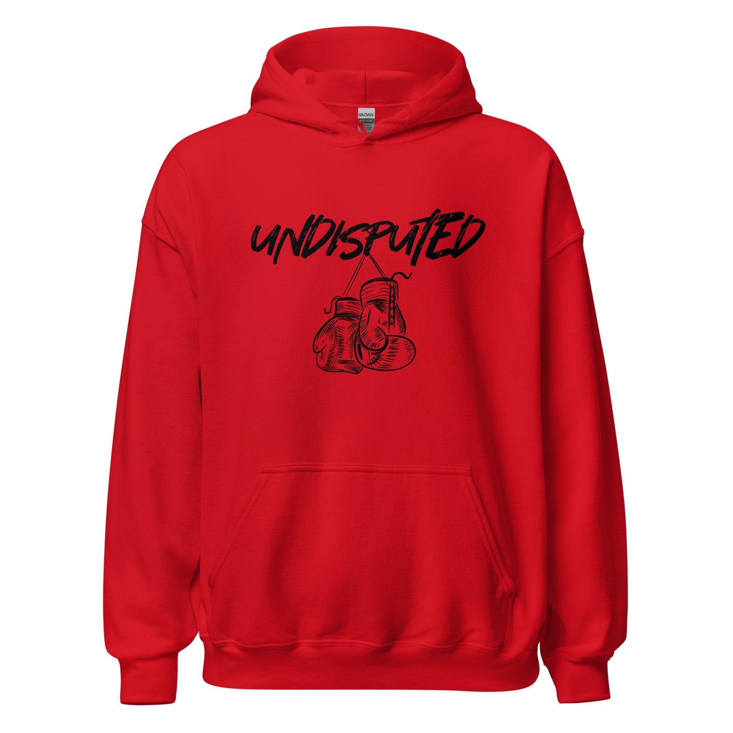 Undisputed Vintage Boxing Gloves Unisex Hoodie