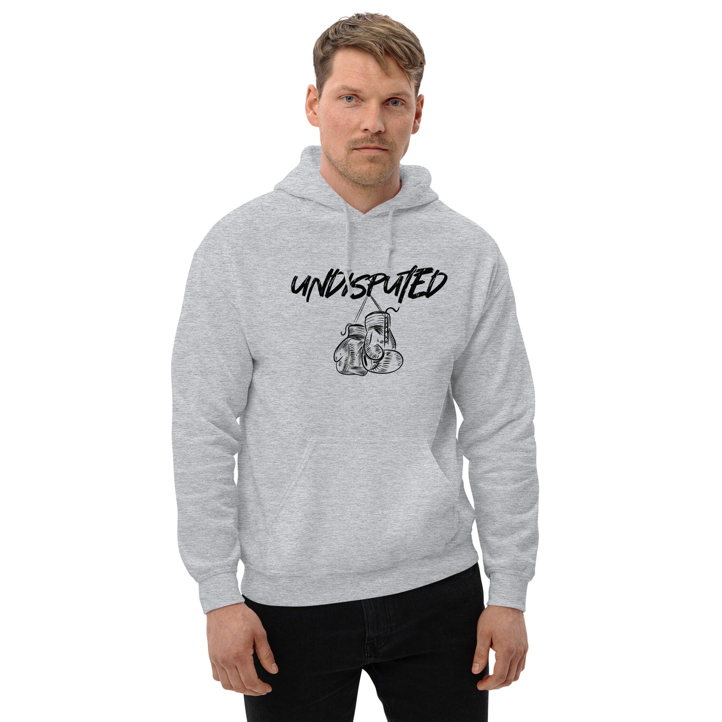 Undisputed Vintage Boxing Gloves Unisex Hoodie