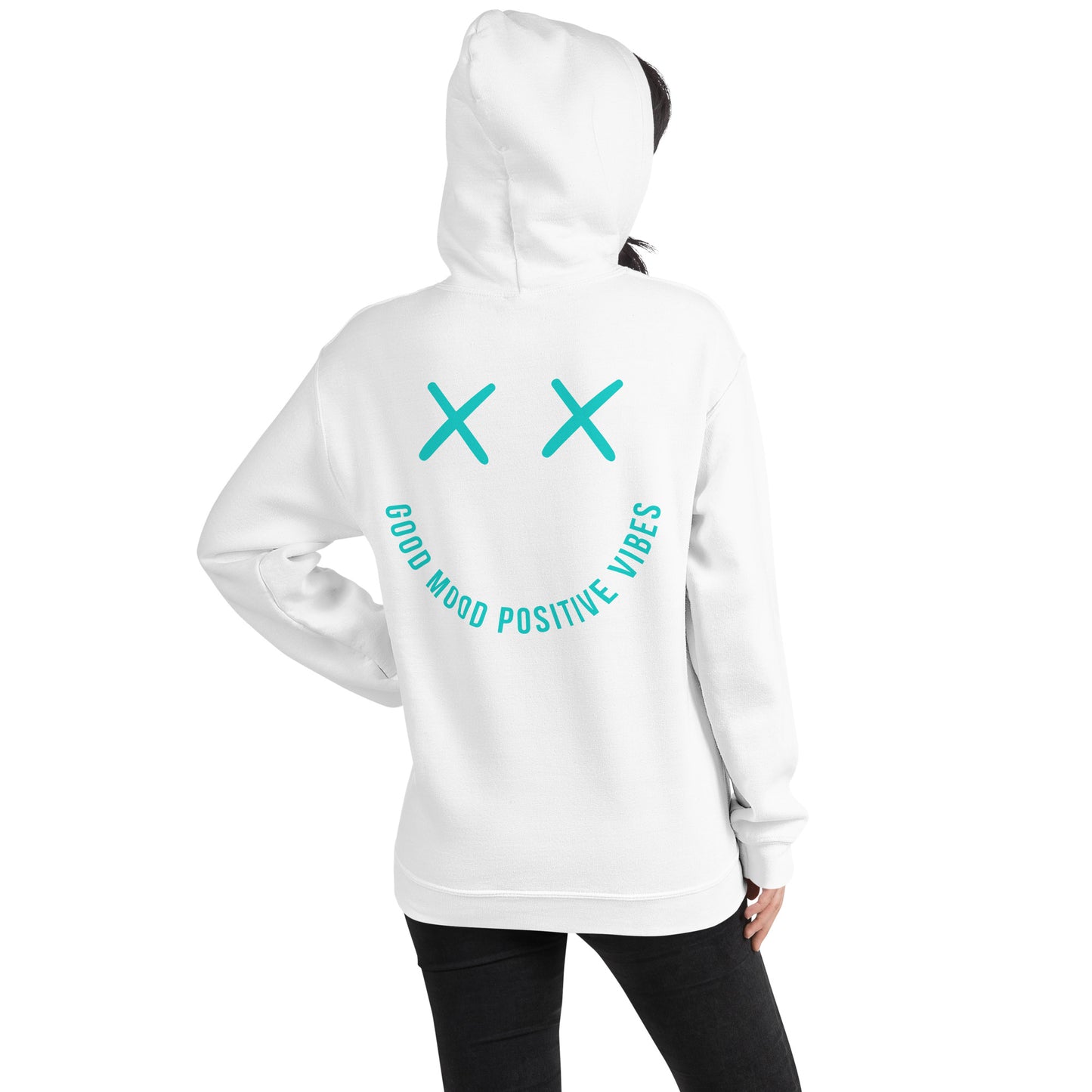 Good Mood Positive Vibes smiley Unisex Hoodie