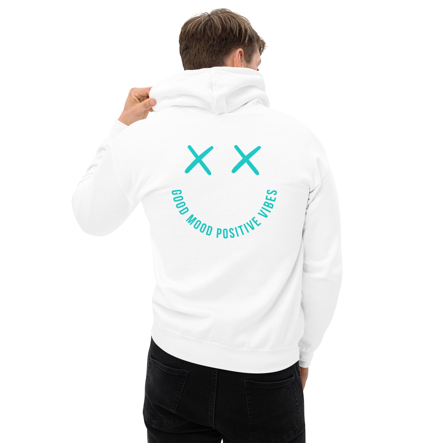 Good Mood Positive Vibes smiley Unisex Hoodie