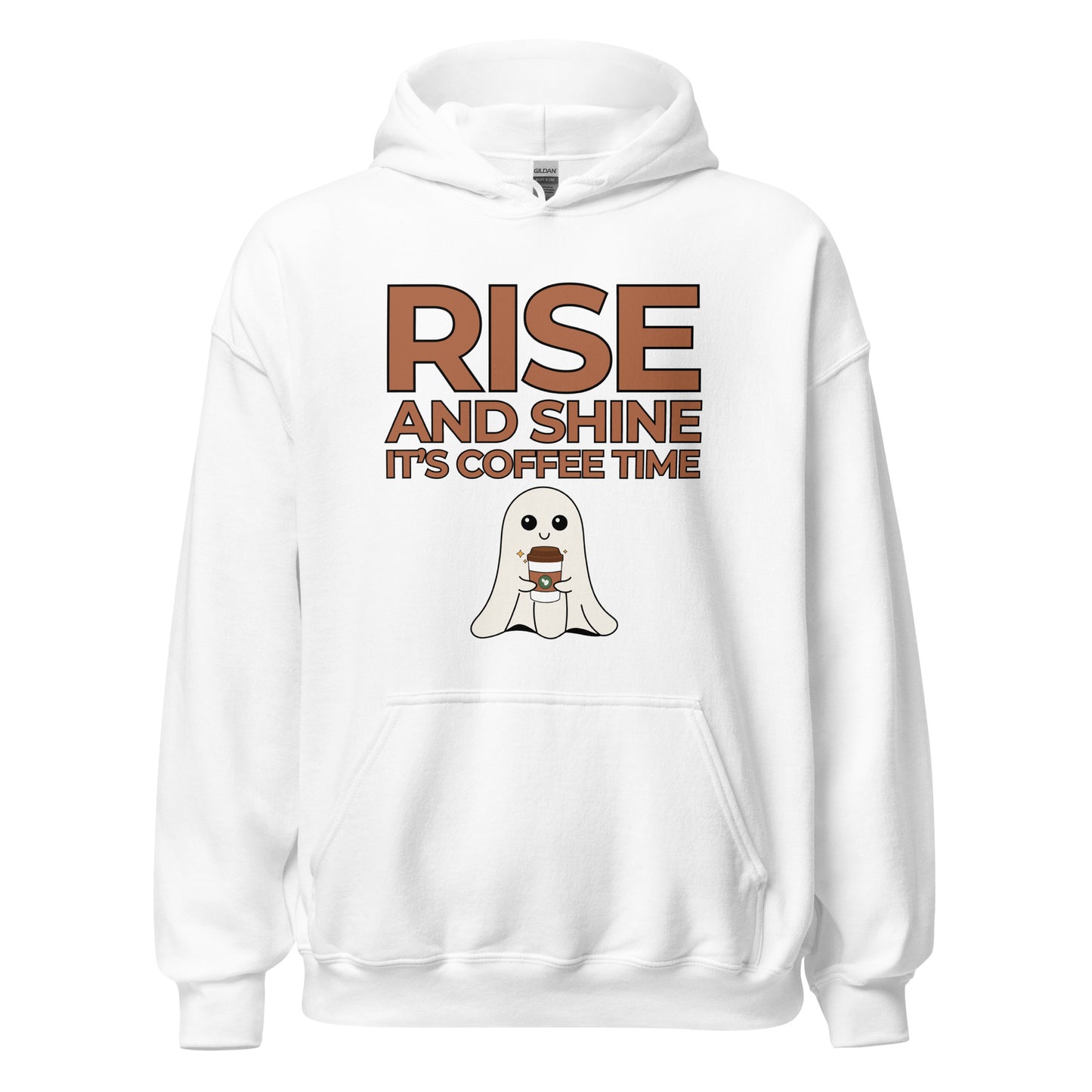 Rise and Shine It's Coffee Time BOO Unisex Hoodie
