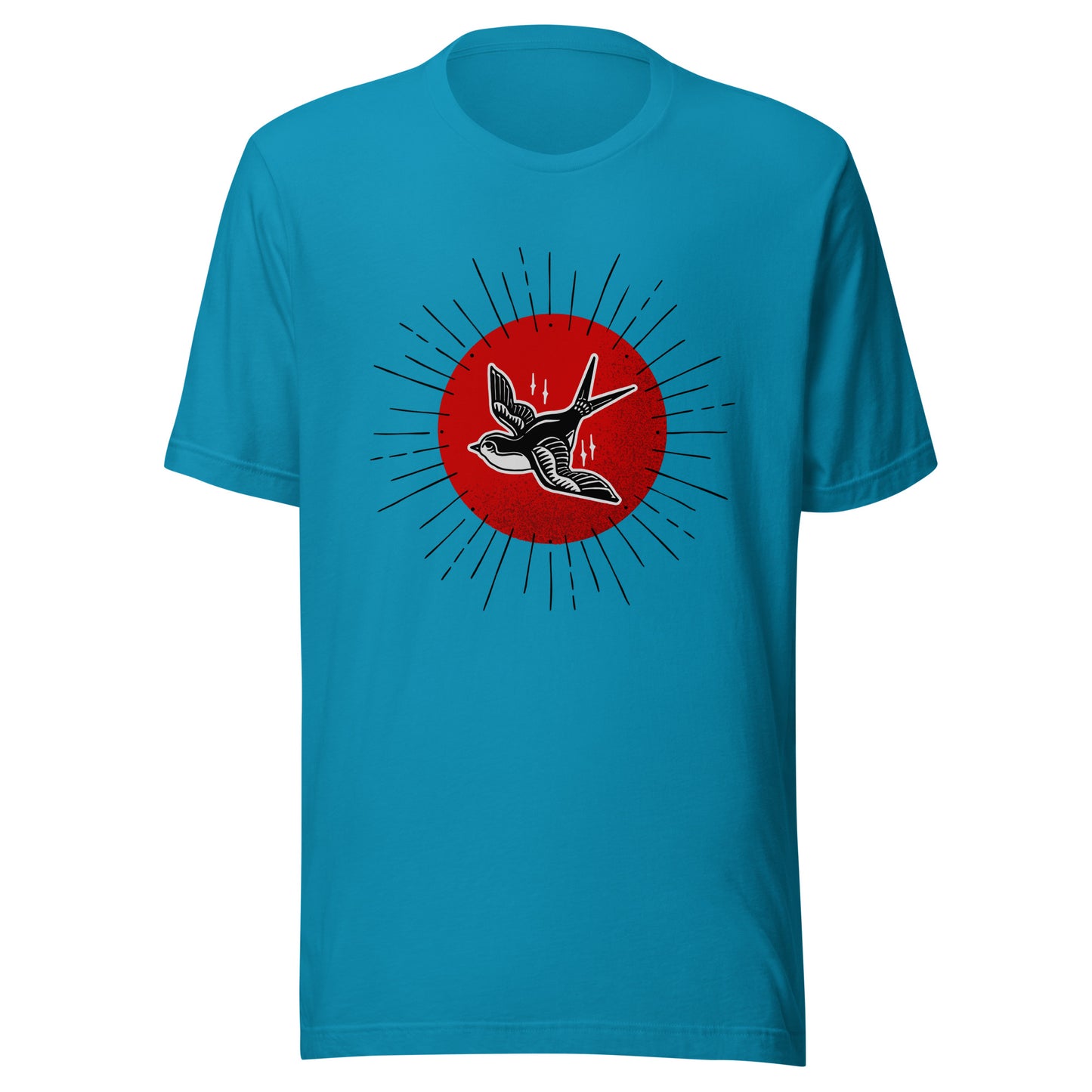 Red Sun Sparrow Unisex t-shirt