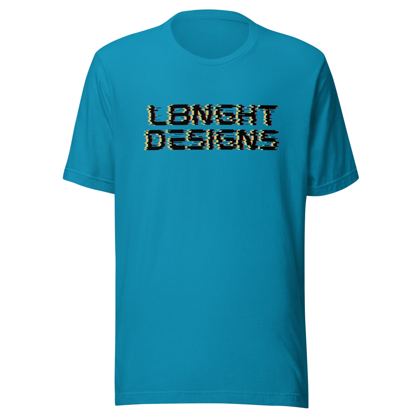 L8NGHT Designs Glitch Unisex t-shirt