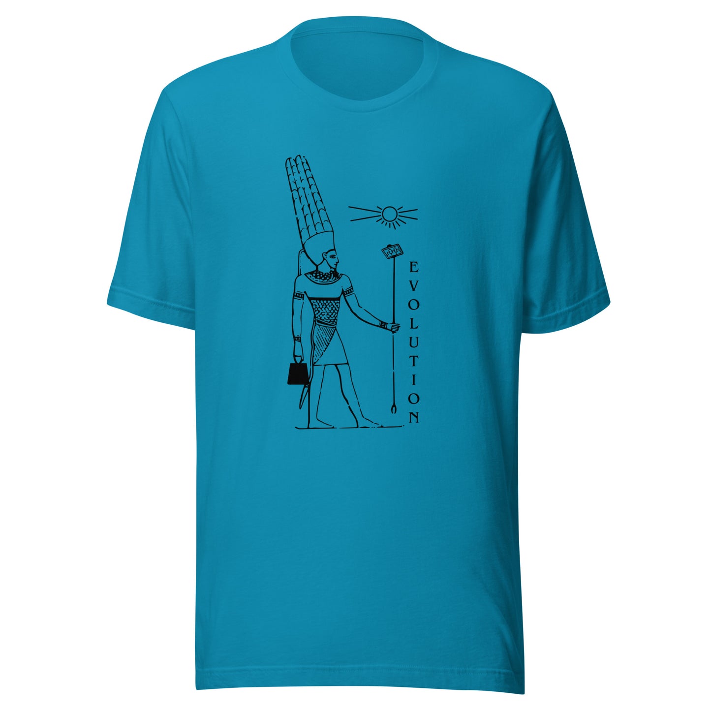 Egyptian Pharaoh Evolution Unisex t-shirt