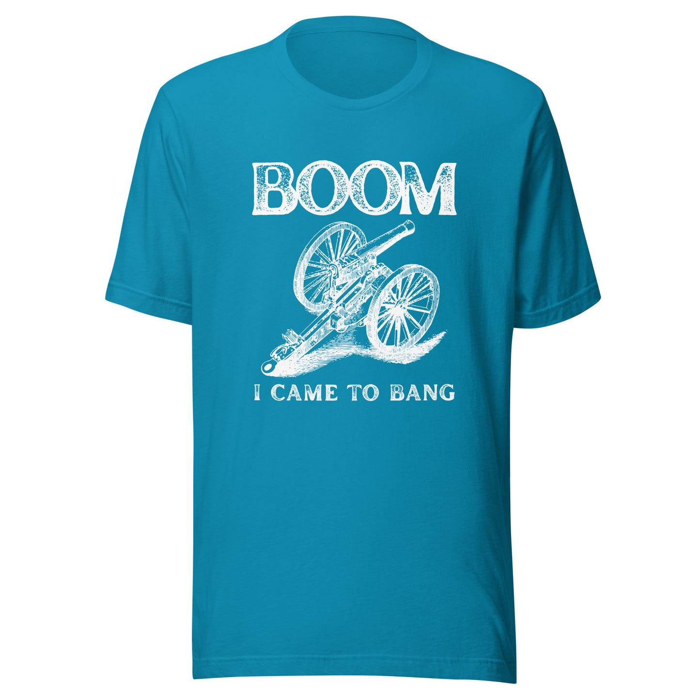 Canon BOOM I came to bang Unisex t-shirt
