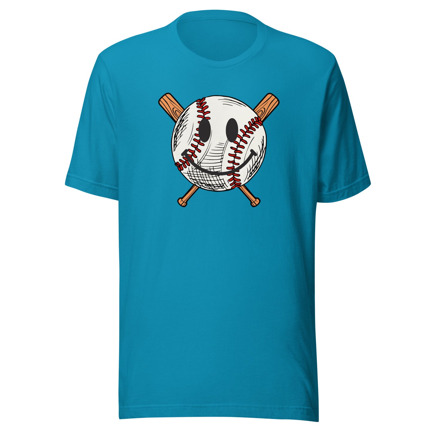 Smiley Baseball Unisex t-shirt