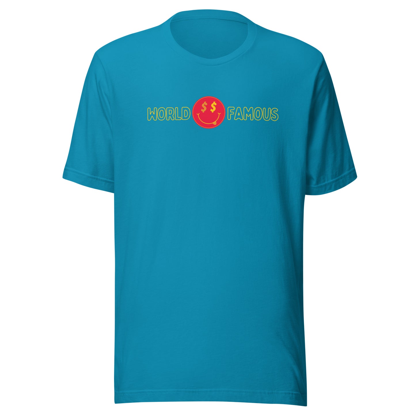 World Famous Smiley Unisex t-shirt