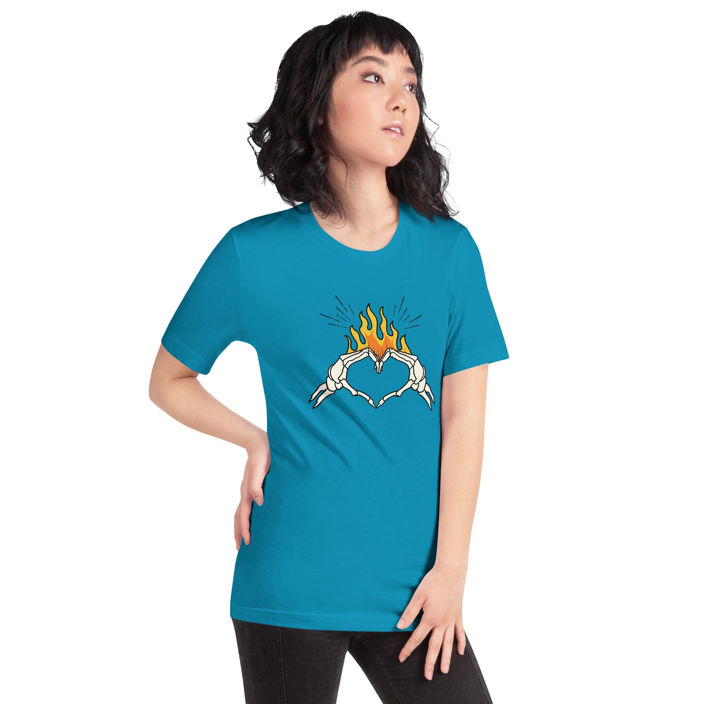 Eternal Flame of Love Unisex t-shirt