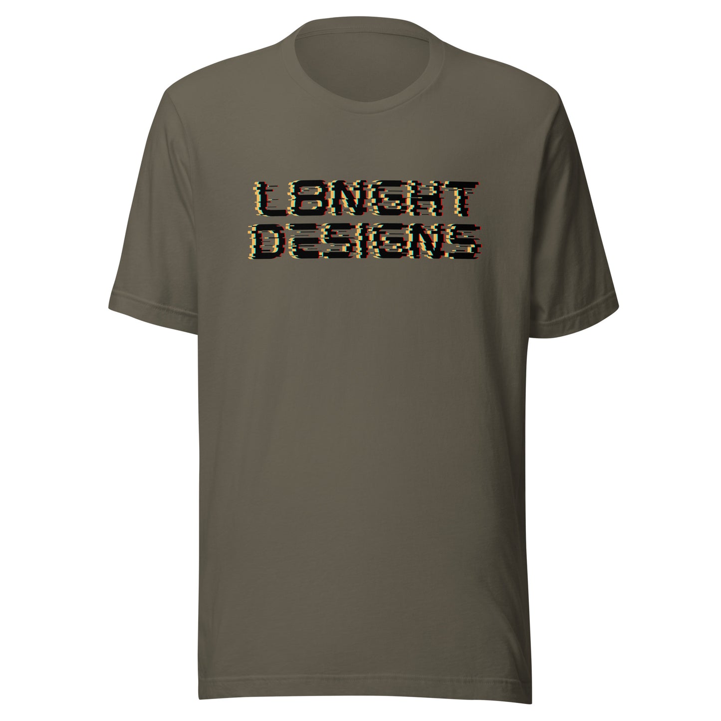 L8NGHT Designs Glitch Unisex t-shirt