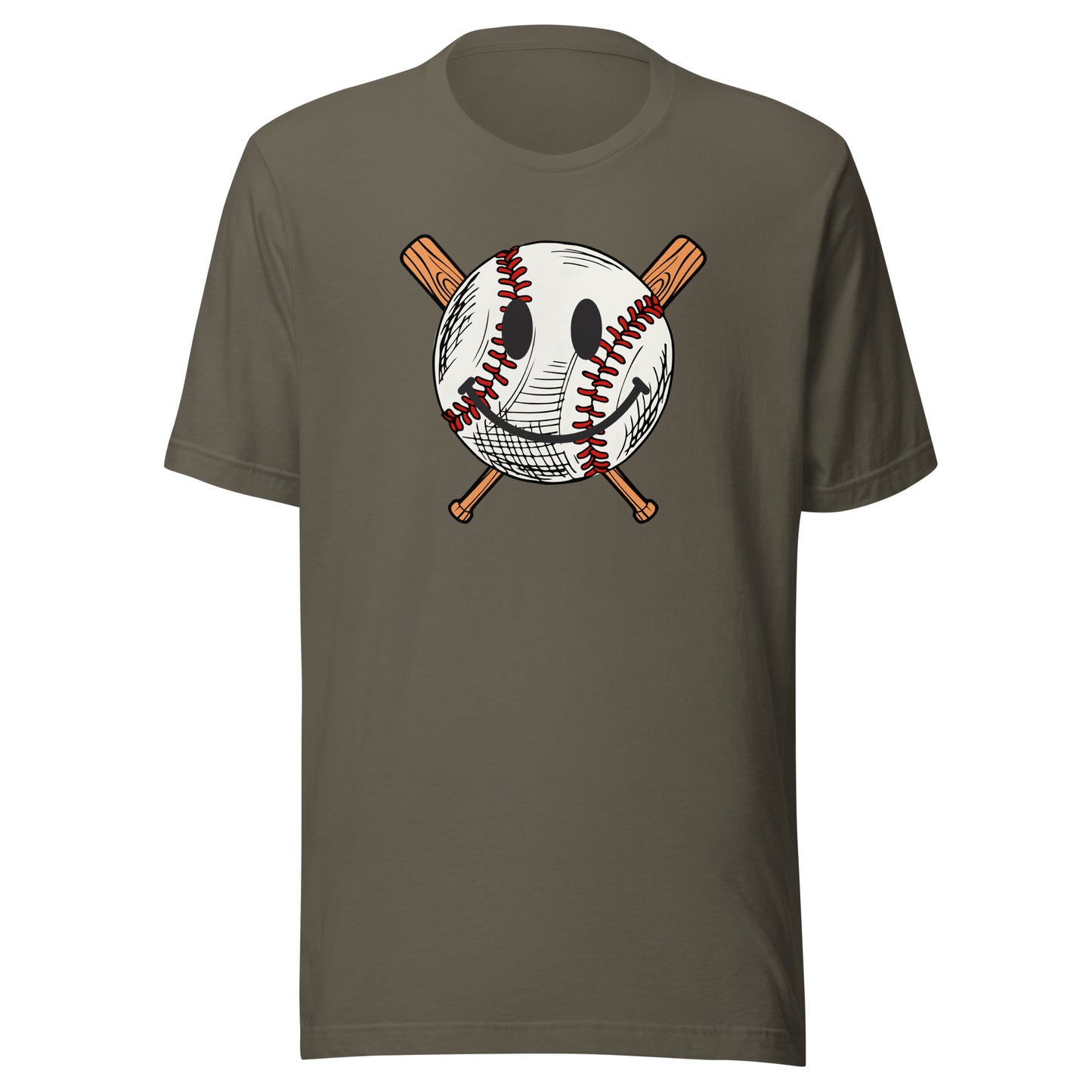 Smiley Baseball Unisex t-shirt