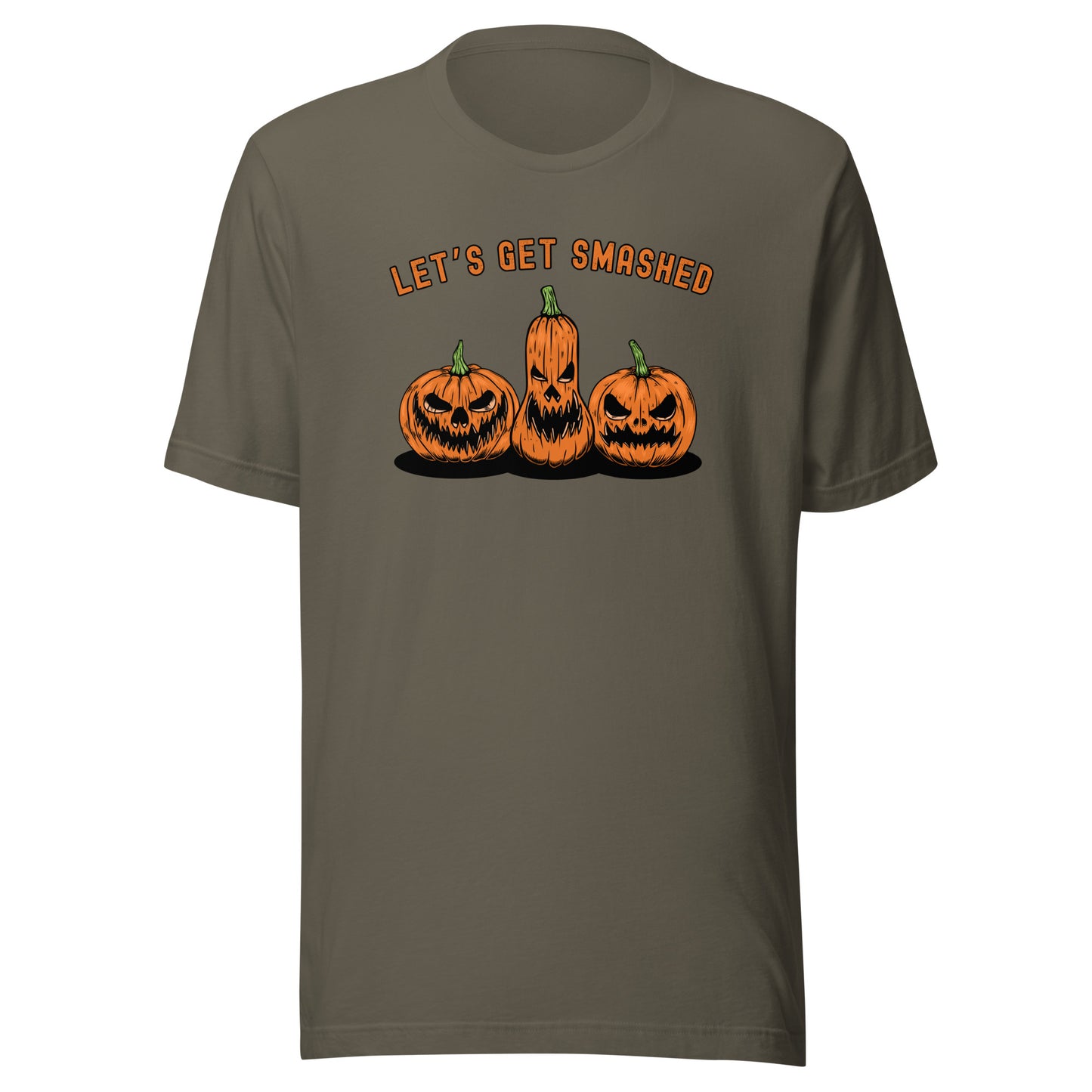 Let's Get SMASHED pumpkins Unisex t-shirt