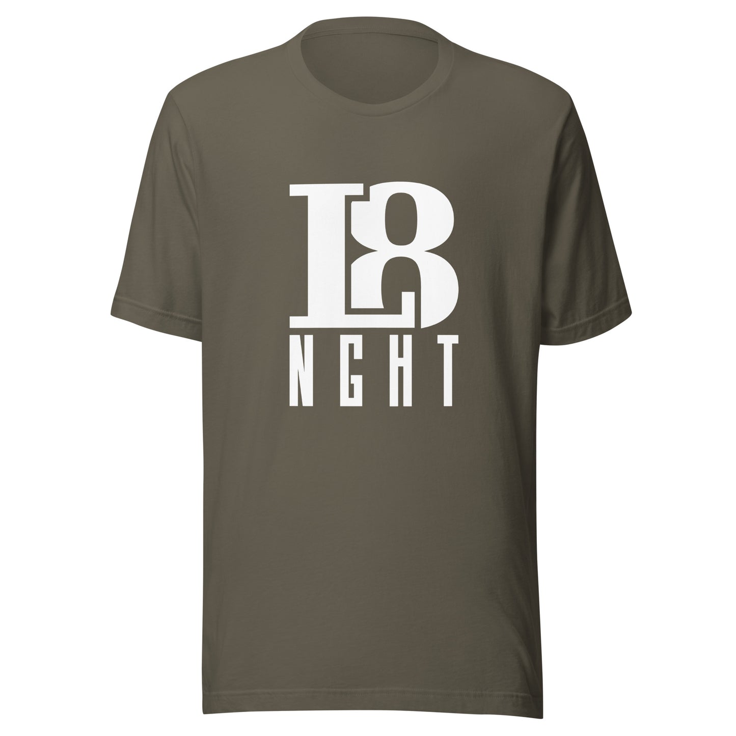L8NGHT Designs logo Unisex t-shirt