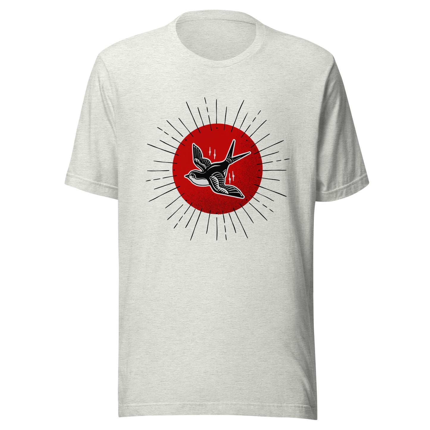 Red Sun Sparrow Unisex t-shirt