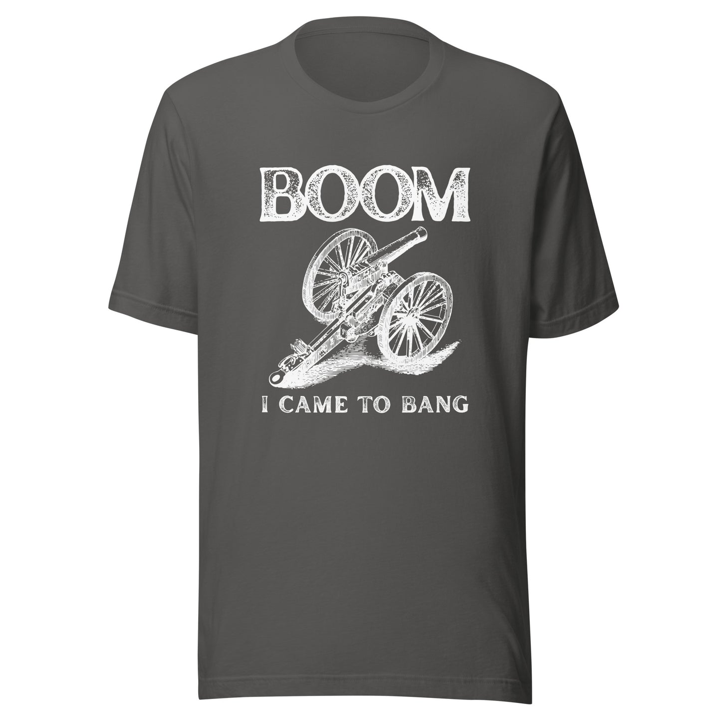 Canon BOOM I came to bang Unisex t-shirt