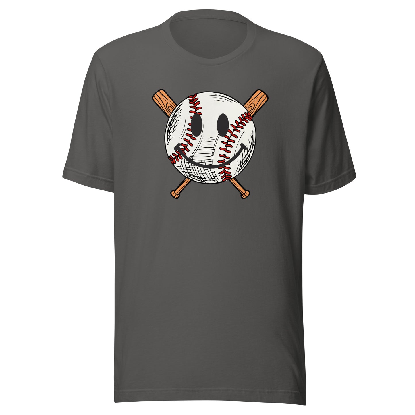 Smiley Baseball Unisex t-shirt