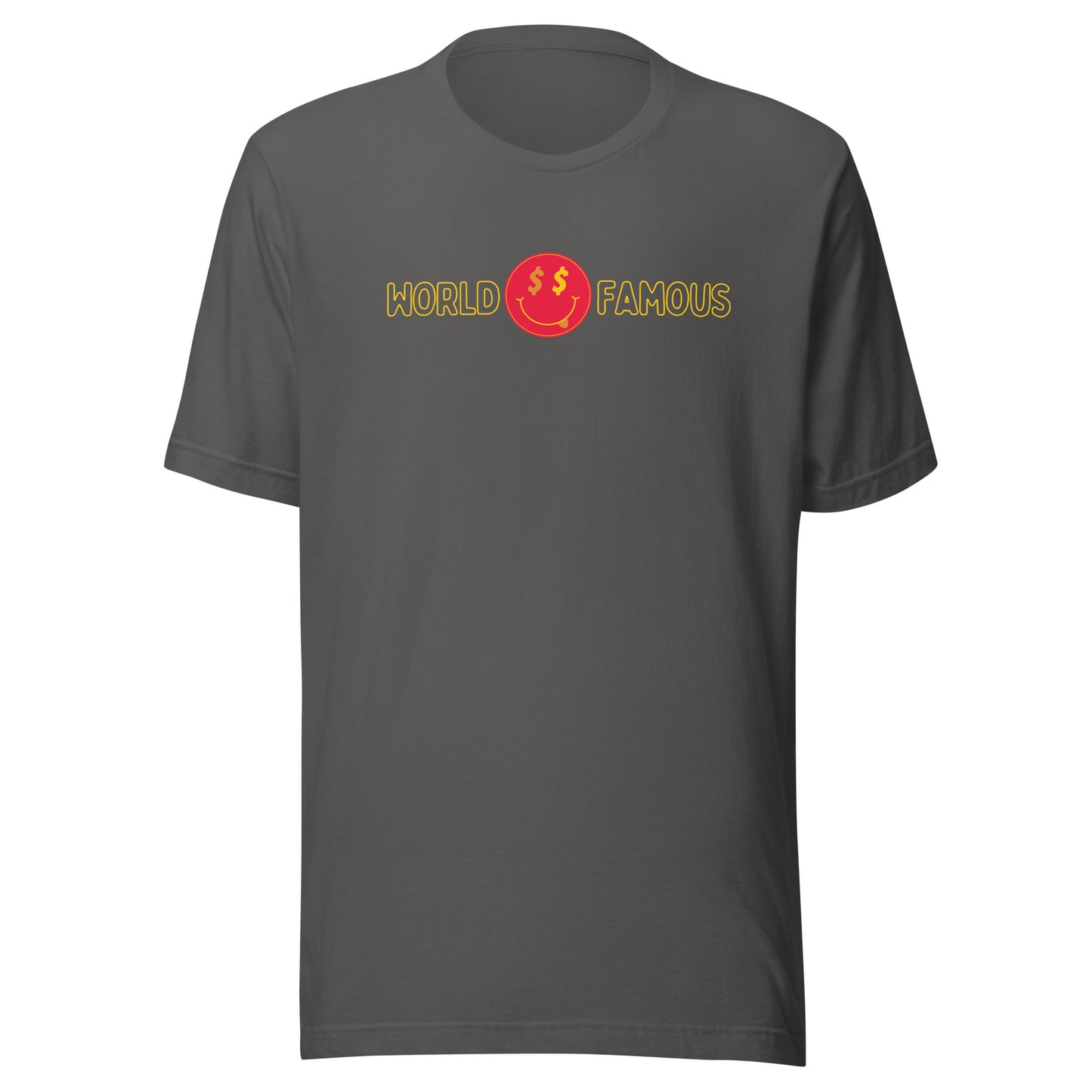 World Famous Smiley Unisex t-shirt