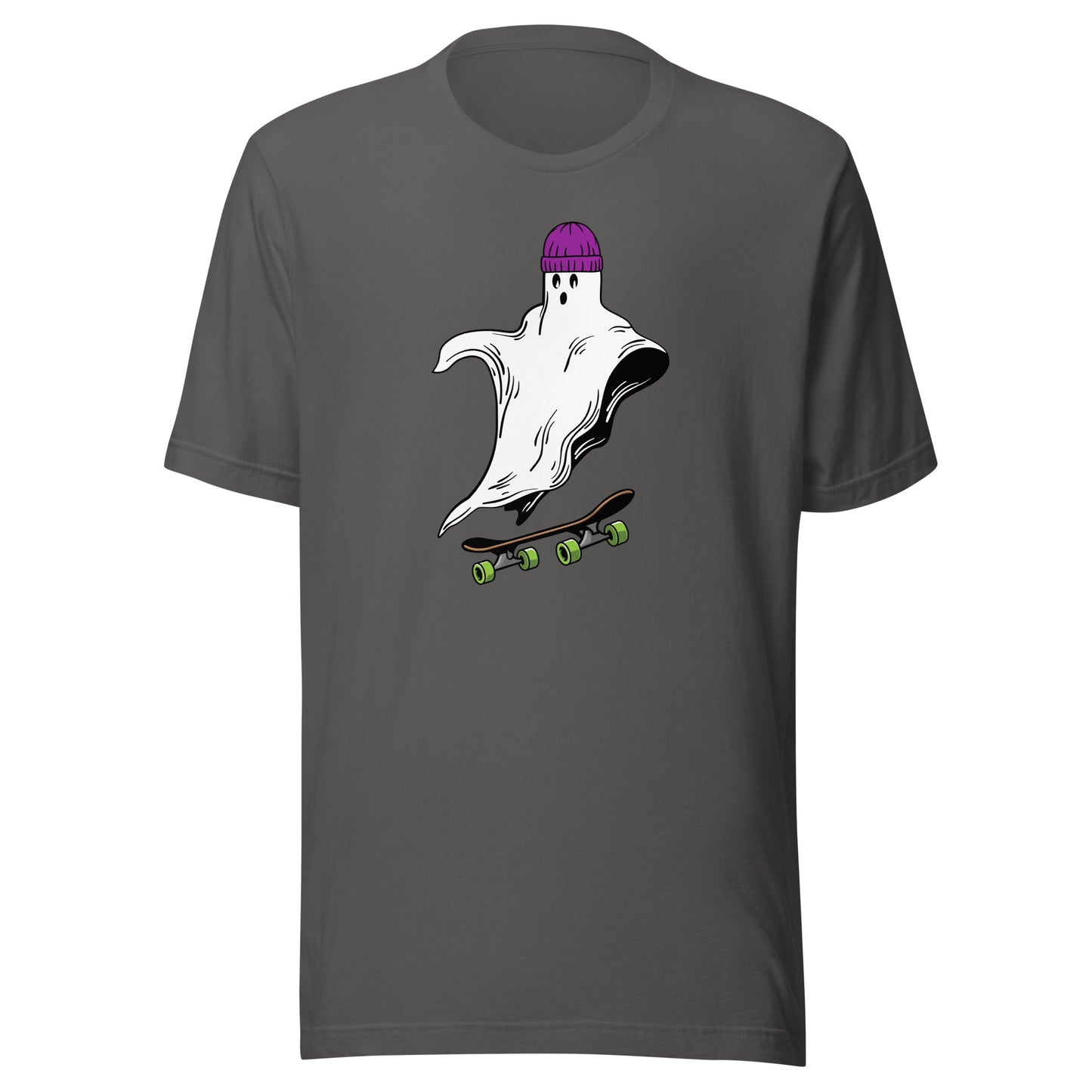 Skateboard Ghost Boo Unisex t-shirt