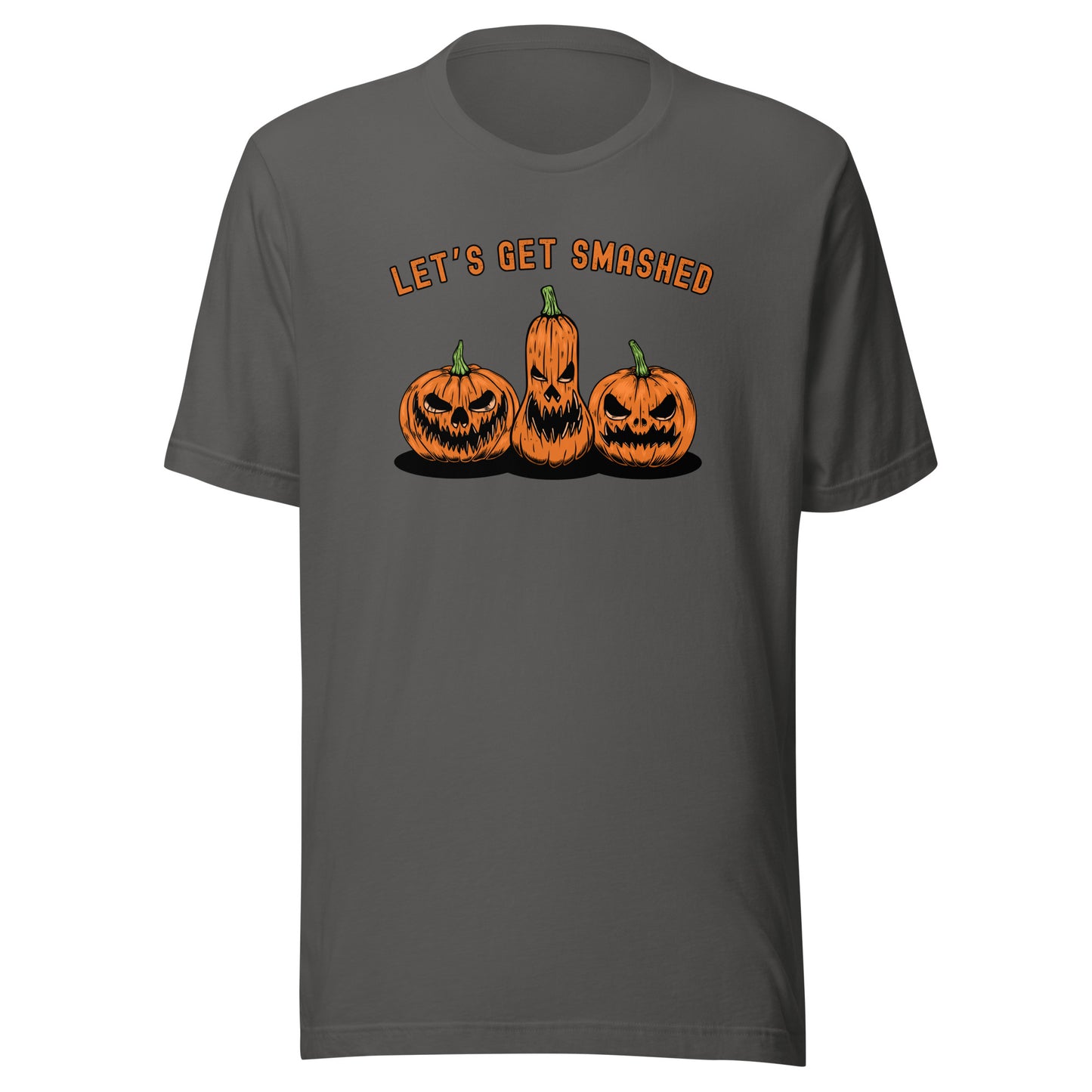Let's Get SMASHED pumpkins Unisex t-shirt