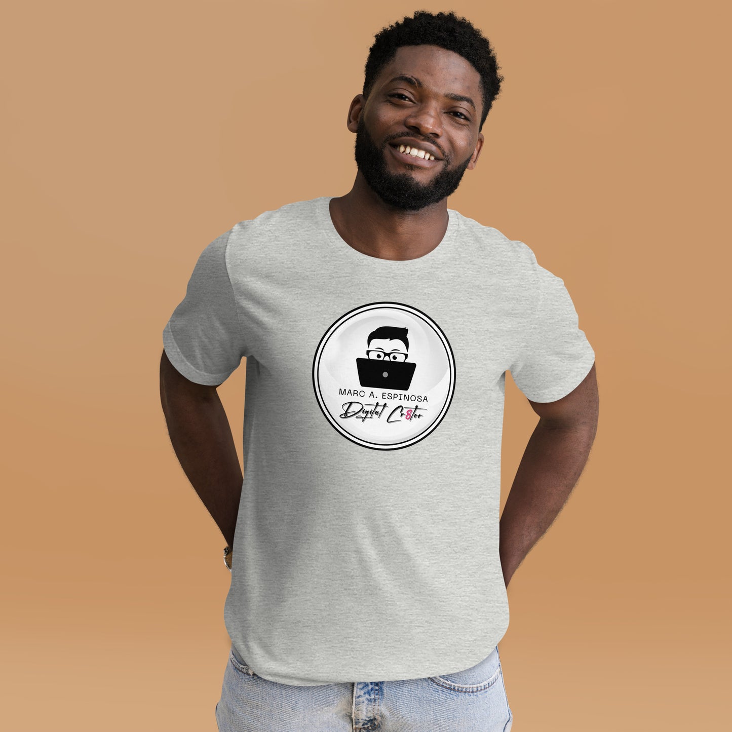 Digital Cr8tor Logo Unisex t-shirt