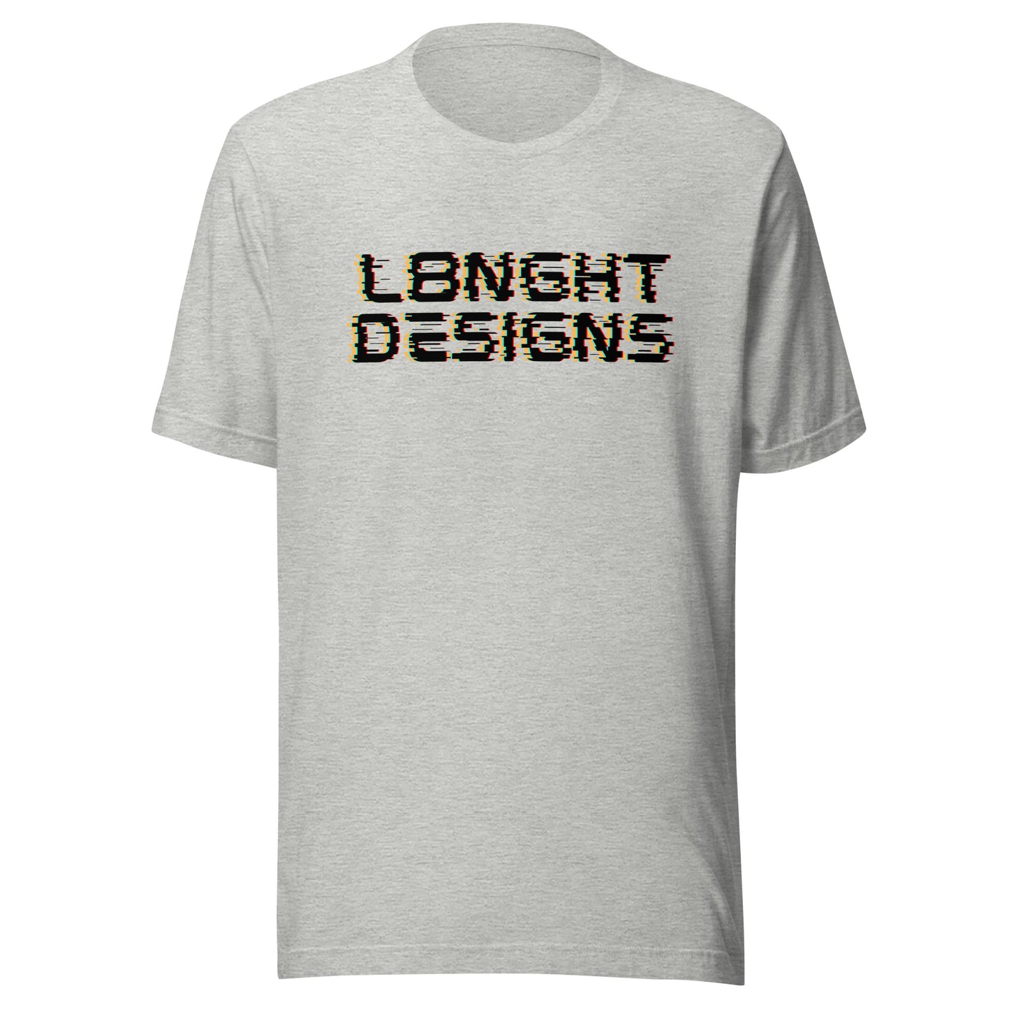L8NGHT Designs Glitch Unisex t-shirt