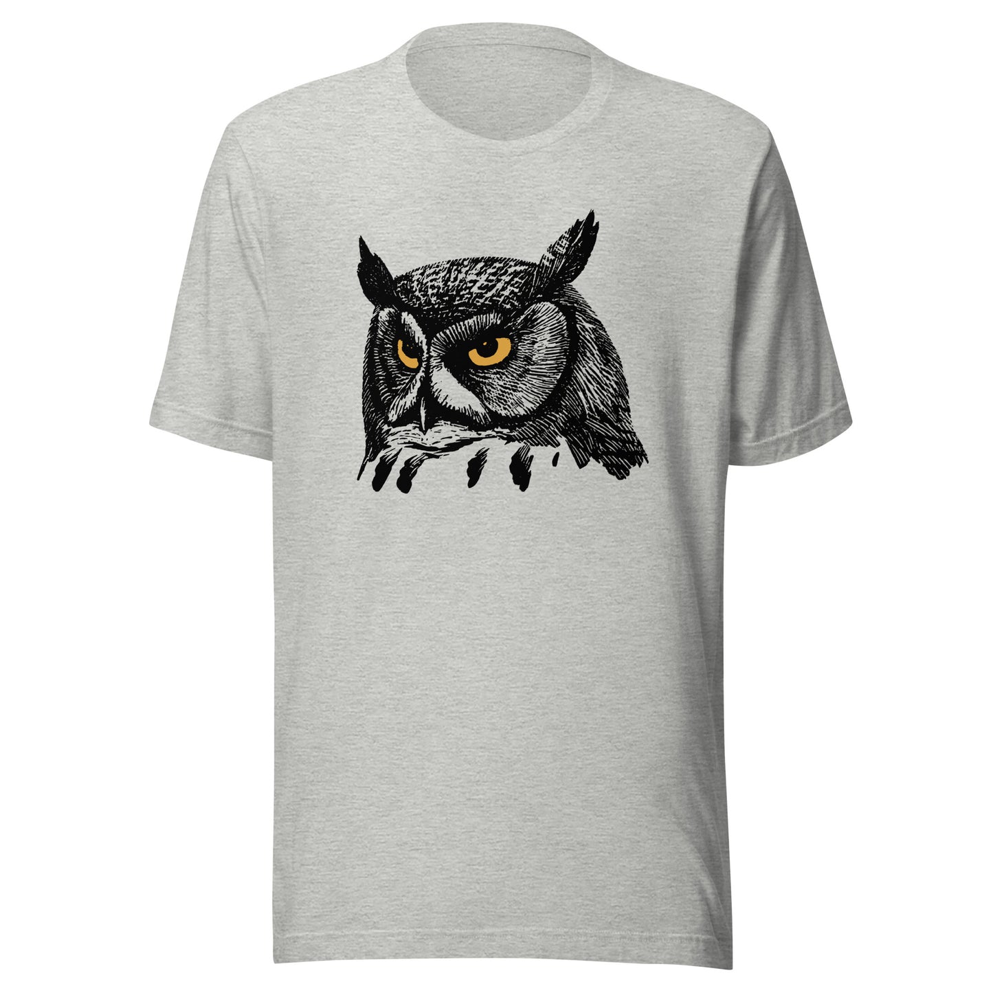 Golden Eye Owl Unisex t-shirt