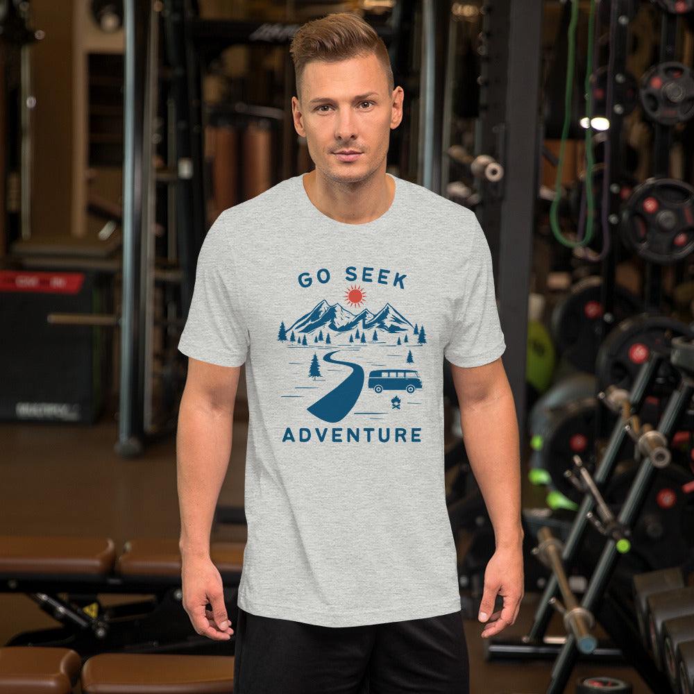 Go Seek ADVENTURE Unisex t-shirt
