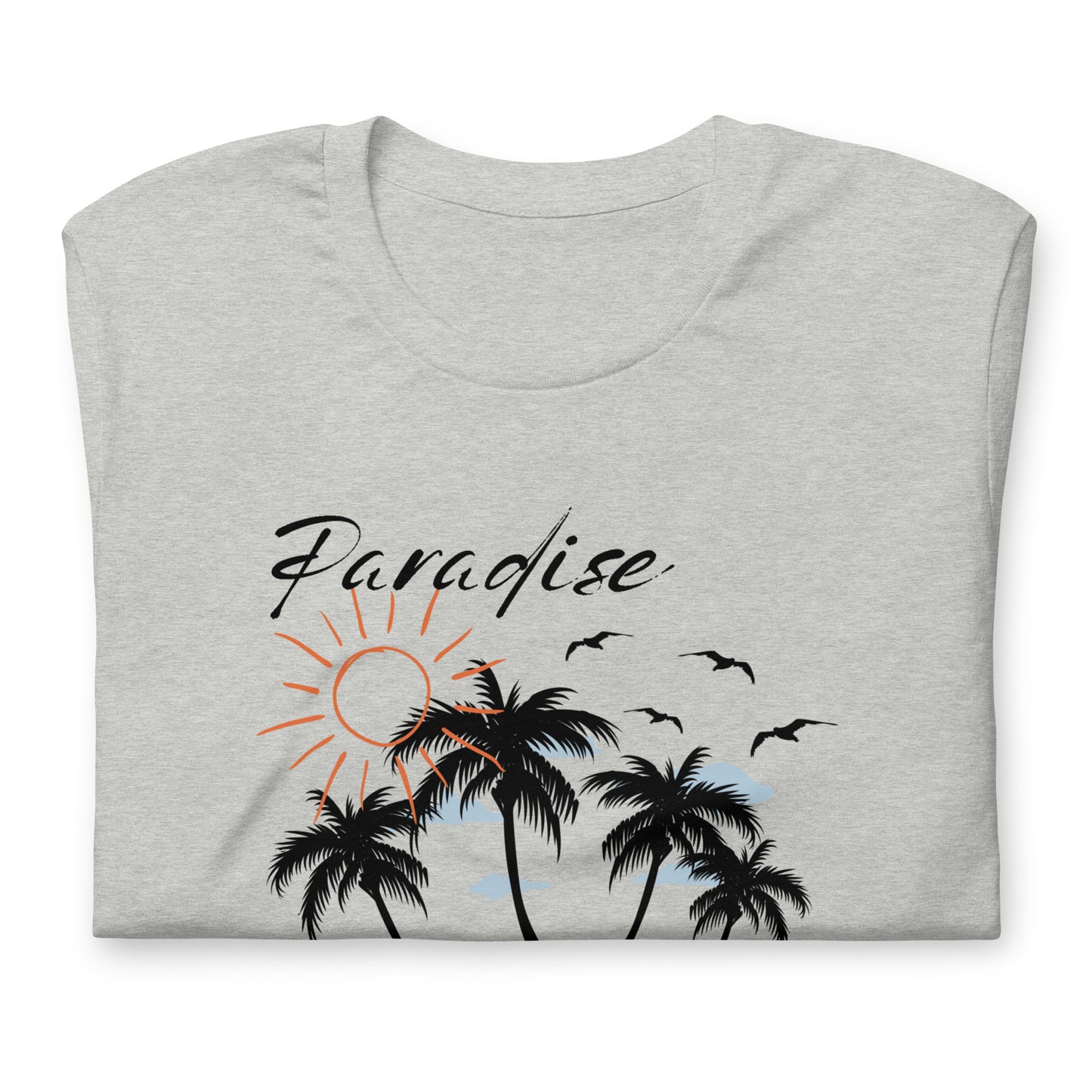 Paradise Beach Awaits Unisex t-shirt