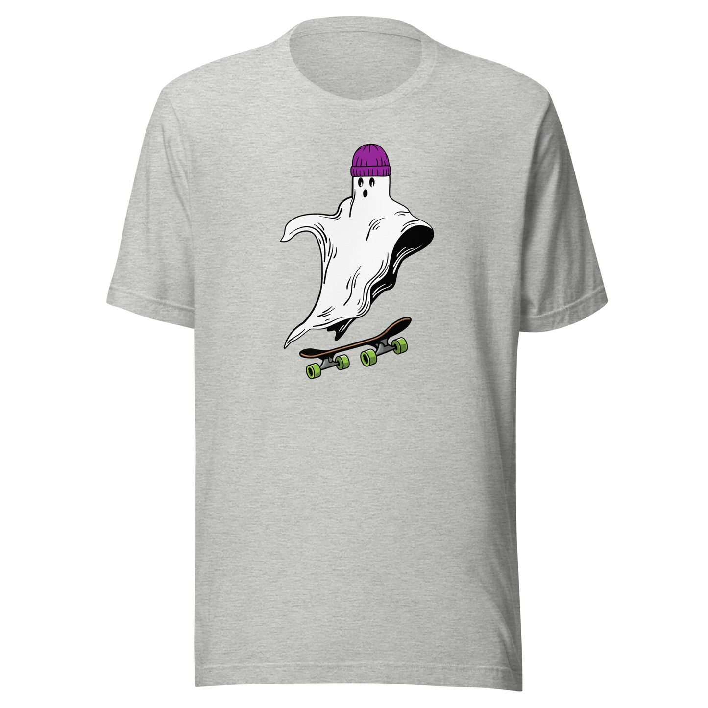 Skateboard Ghost Boo Unisex t-shirt
