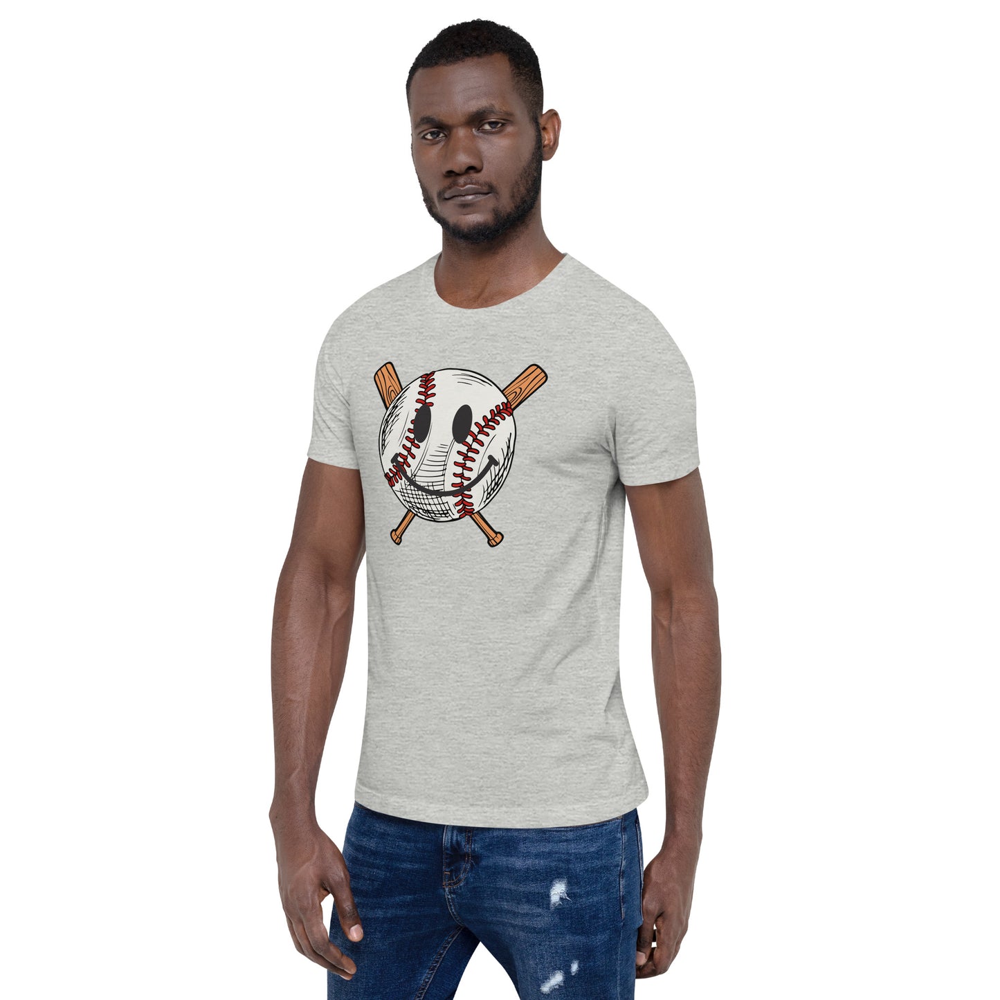 Smiley Baseball Unisex t-shirt