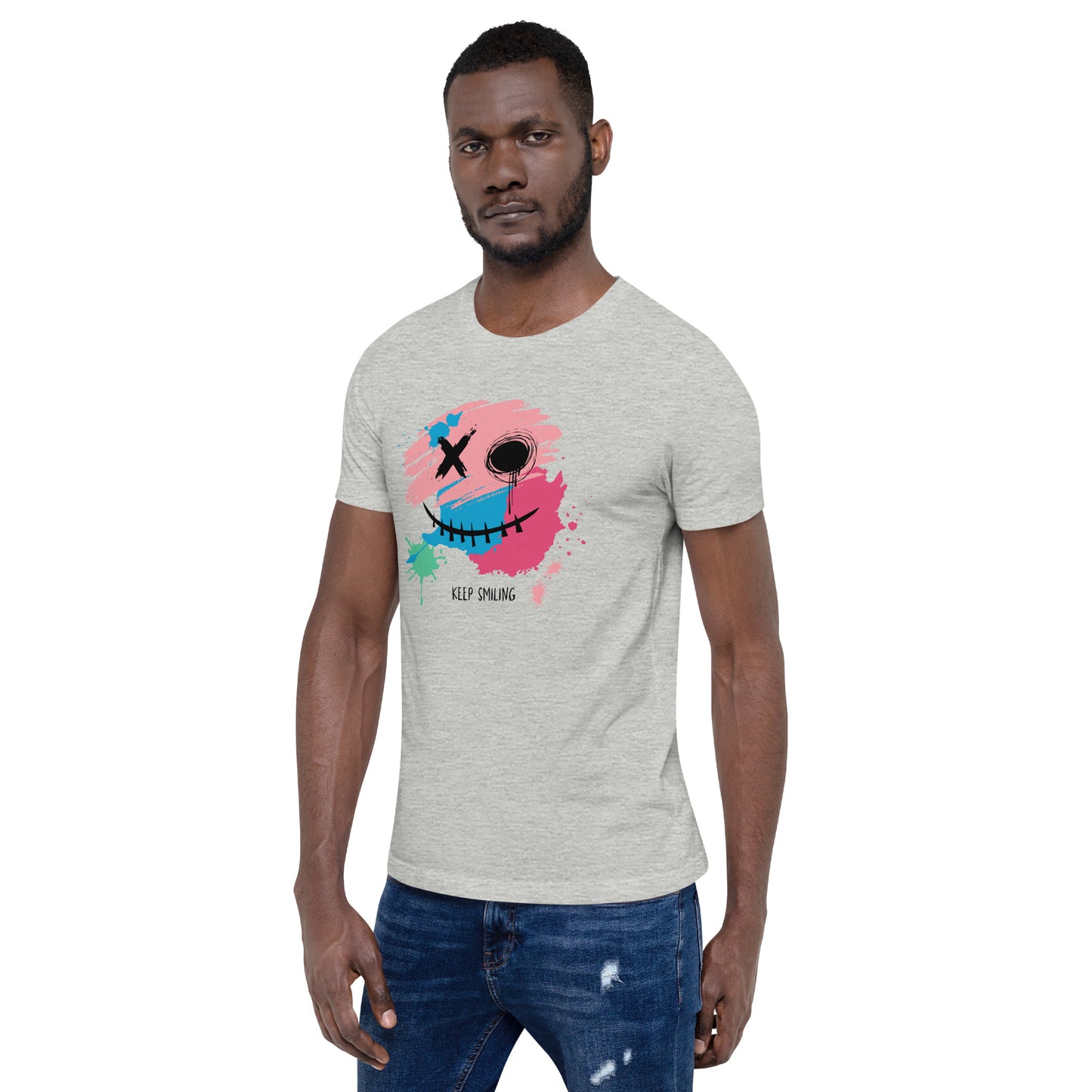 KEEP SMILING Unisex t-shirt