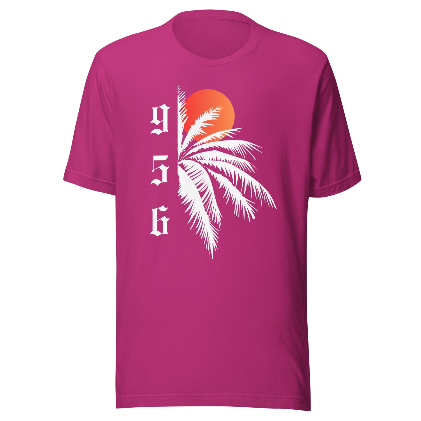 RGV 956 Palm Tree Sun Unisex t-shirt