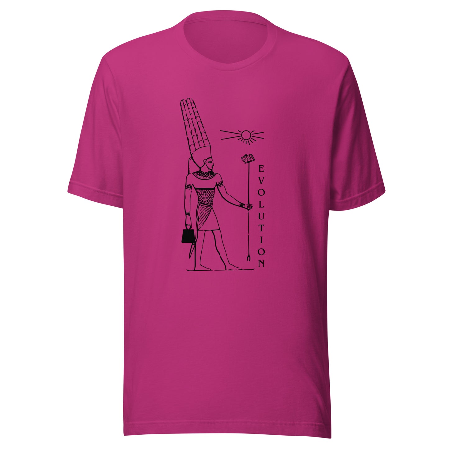 Egyptian Pharaoh Evolution Unisex t-shirt